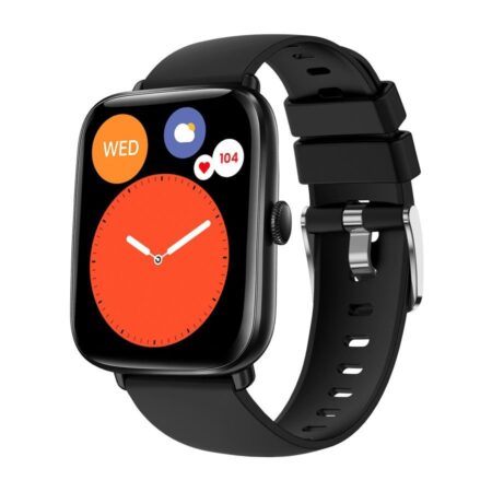 Niceboy Lite 3 Vandtæt Smartwatch med Pulsmåler og Sport Mode - IP68 - Sort