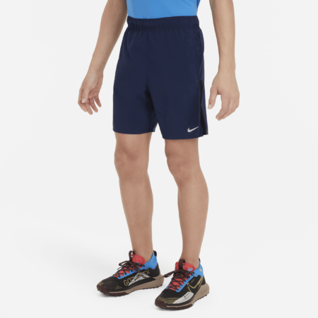 Nike Dri-FIT Challenger-løbeshorts til større børn (drenge) - blå