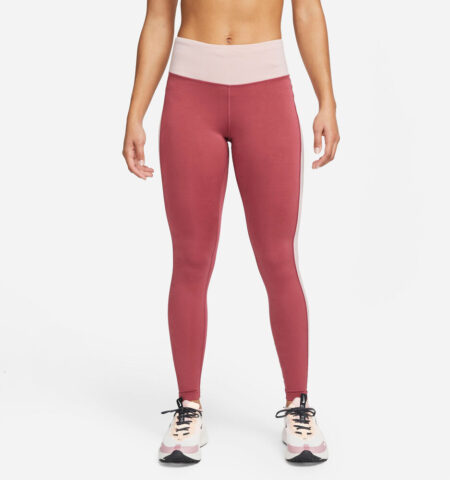 Nike Drifit Fast Løbetights Damer Tights Rød Xs