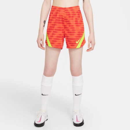 Nike Drifit Strike Træningsshorts Damer Tøj Rød Xs