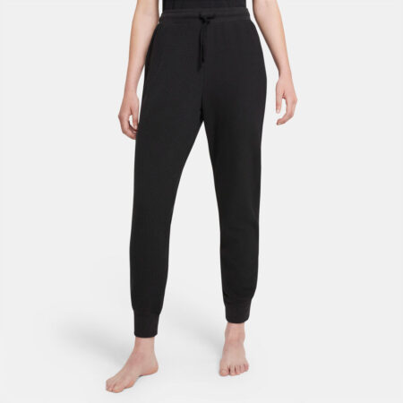 Nike Yoga Luxe Drifit Træningsbukser Damer Tøj Sort Xs