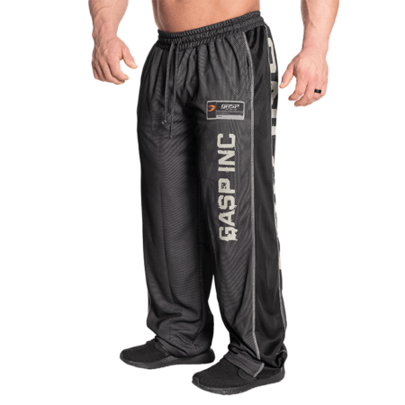 No 1 Mesh Pants Short Length, Black