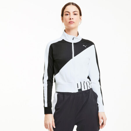 Puma Train Stretch Knit Løbejakke Damer Tøj Sort L