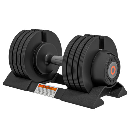 SPORTNOW Adjustable Dumbbells Set, 4-in-1 Weights Set with Storage Tray and Non-Slip Handle, 7KG 13KG 18KG 24KG