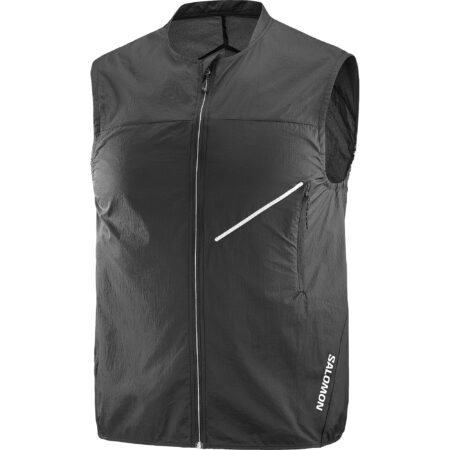 Salomon Men's Sense Aero Wind Vest Deep Black