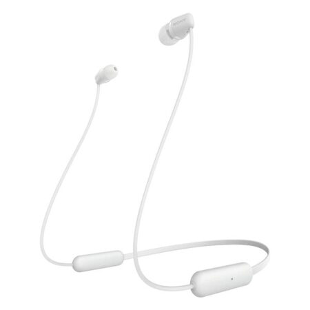 Sony - Trådløs Sports Høretelefoner Med Bluetooth - Wi-c200 - Hvid