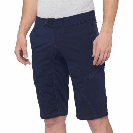 Sport shorts til mænd 100 % Ridecamp Marineblå L
