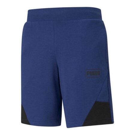 Sport shorts til mænd Puma Rebel Blå M