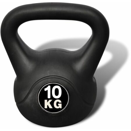 Topdeal - Kettlebell 10 kg Concrete with Plastic Coated VDTD31980