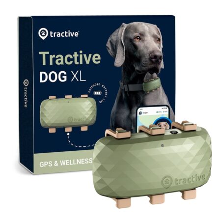 Tractive GPS Dog XL - GPS & Bluetooth Tracker til Hund - Grøn