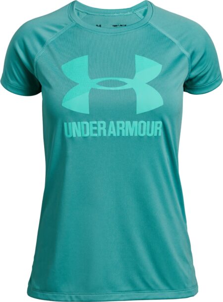 Under Armour Big Logo Tee Solid SS Træningstrøje, Shamrock XS