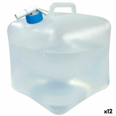 Vattenflaska Aktive Polyetylen 10 L 22 x 26 x 22 cm (12 antal)