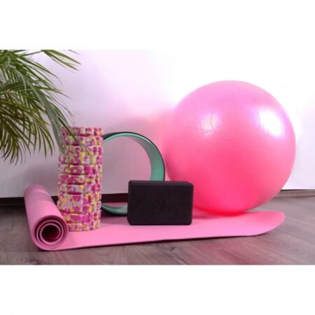 Yoga og Pilates Sæt - Pink
