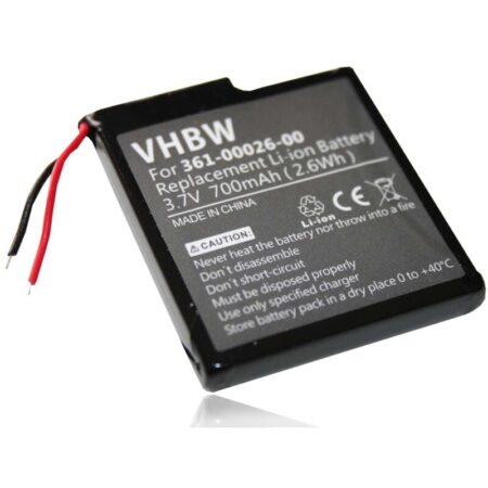 vhbw battery compatible with Garmin Forerunner 205, 305 GPS Navigation Navi - Replacement for T300 (750mAh, 3,7V, Li-Ion)